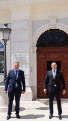 Minister za gospodarski razvoj in turizem na delovnem obisku pri županu Občine Piran 1